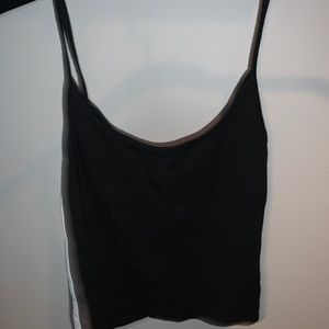 Black and white Brandy Melville tank top